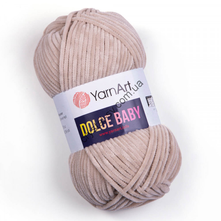 Пряжа YarnArt Dolce Baby (ЯрнАрт Дольче Беби) цвет 771 — CRYSTAL SHOP