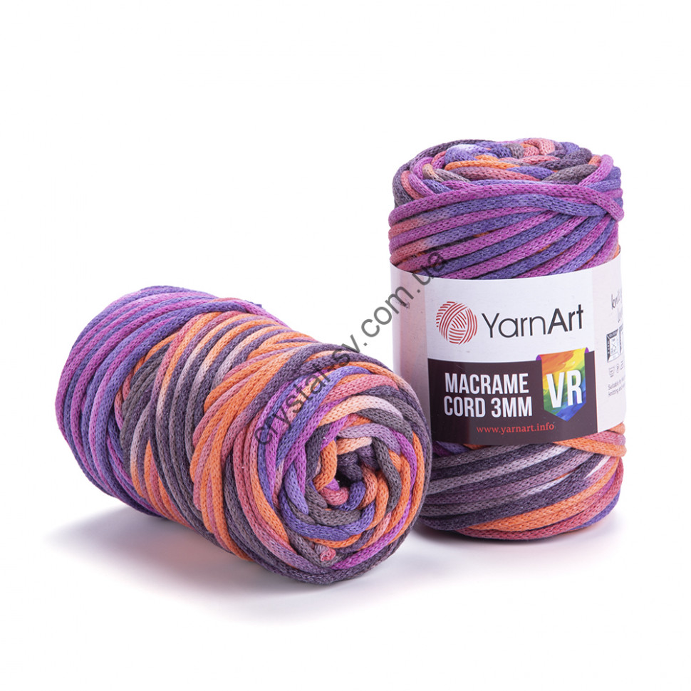 YarnArt Macrame Cord 3mm VR (ЯрнАрт макраме корд вр) цвет 922 фото 1 — CRYSTAL SHOP