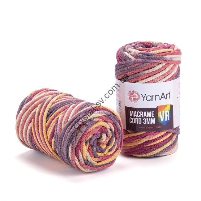 YarnArt Macrame Cord 3mm VR (ЯрнАрт макраме корд вр) цвет 923 — CRYSTAL SHOP