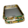 Бампер для iphone 5/5s Diamond LUXURY national style GREEN фото 4 — CRYSTAL SHOP