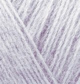 Пряжа Alize Angora Gold (Ализе ангора голд) цвет 71 светло-серый — CRYSTAL SHOP