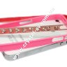 Бампер алюминиевый для iphone 4/4s Luxury Ultra-thin Diamond Strass PINK фото 2 — CRYSTAL SHOP