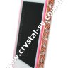 Бампер алюминиевый для iphone 4/4s Luxury Ultra-thin Diamond Strass PINK фото 1 — CRYSTAL SHOP