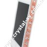 Бампер алюминиевый для iphone 4/4s Luxury Ultra-thin Diamond Strass GOLD PINK фото 1 — CRYSTAL SHOP