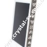 Бампер алюминиевый для iphone 4/4s Luxury Ultra-thin Diamond Strass BLACK фото 1 — CRYSTAL SHOP