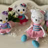 Вязаная игрушка крючком Китти кошечка-балерина фото 5 — CRYSTAL SHOP