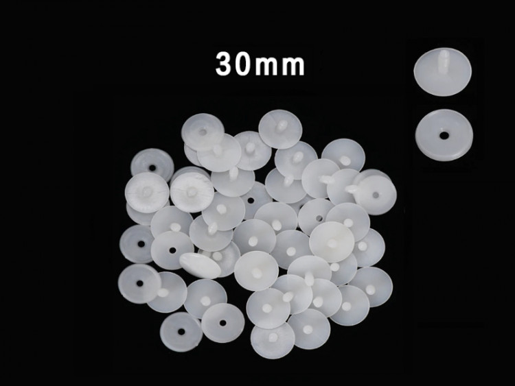 Пластиковые суставы для игрушек. Размер 30 мм (винт и гайка) — CRYSTAL SHOP