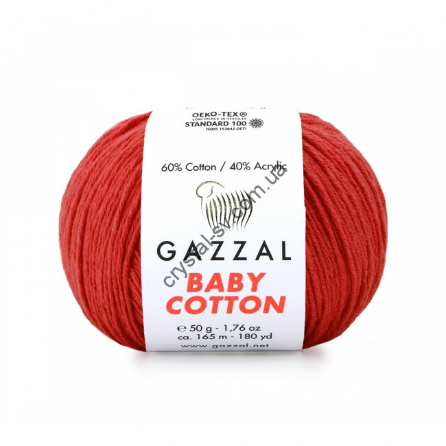 Gazzal Baby Cotton (Газзал беби коттон) цвет 3418 фото 1 — CRYSTAL SHOP
