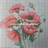 Набор алмазная мозаика стразами Вышивка Маки (40x40) фото 2 — CRYSTAL SHOP