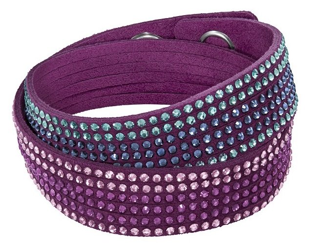 Браслет Сваровски Slake Fuchsia 2 in 1 Bracelet (36 cm) — CRYSTAL SHOP