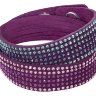 Браслет Сваровски Slake Fuchsia 2 in 1 Bracelet (36 cm) фото 1 — CRYSTAL SHOP