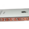 Бампер алюминиевый для iphone 5/5s Luxury Ultra-thin Diamond Strass GOLD PINK фото 6 — CRYSTAL SHOP