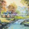 Набор алмазная живопись Дом у реки (40x53) фото 1 — CRYSTAL SHOP