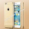 Чехол iphone 6 6s Силикон ультра тонкий GOLD фото 1 — CRYSTAL SHOP