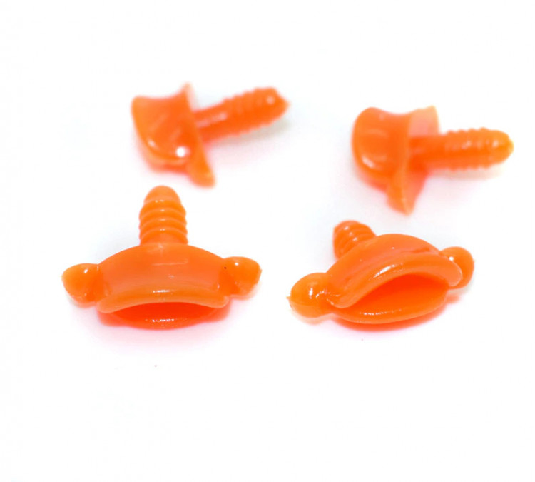 Пластиковый нос рот утки оранжевый 25 мм (1 шт) — CRYSTAL SHOP