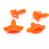 Пластиковый нос рот утки оранжевый 25 мм (1 шт) фото 1 — CRYSTAL SHOP