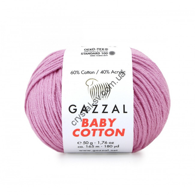 Gazzal Baby Cotton (Газзал беби коттон) цвет 3422 фото 1 — CRYSTAL SHOP