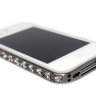 Бампер алюминиевый для iphone 5/5s Luxury Ultra-thin Diamond Strass BLACK фото 4 — CRYSTAL SHOP