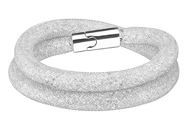Браслет Сваровски Stardust Deluxe Bracelet Silver (S: 38 cm) — CRYSTAL SHOP