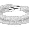 Браслет Сваровски Stardust Deluxe Bracelet Silver (S: 38 cm) фото 1 — CRYSTAL SHOP