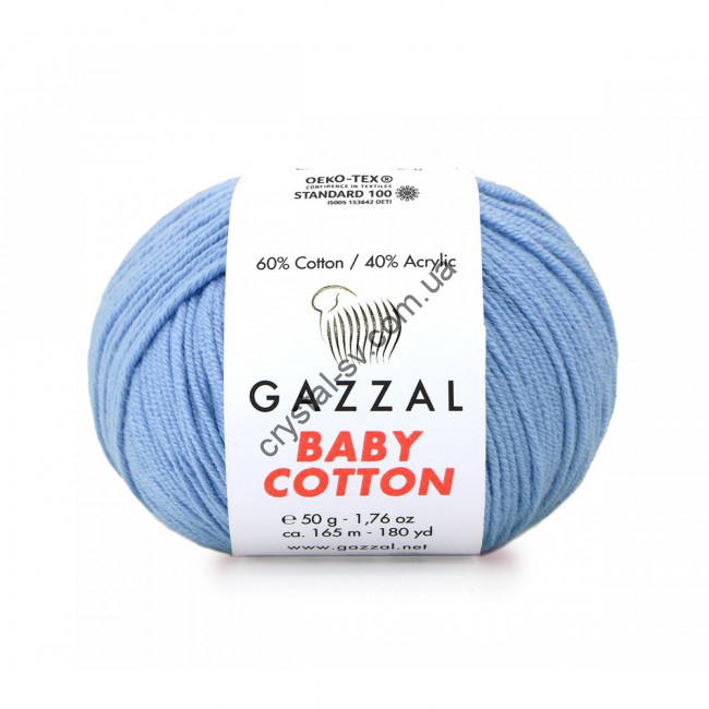 Gazzal Baby Cotton (Газзал беби коттон) цвет 3423 — CRYSTAL SHOP