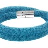 Браслет Сваровски Stardust Blue Double Bracelet (S: 38 cm) фото 1 — CRYSTAL SHOP