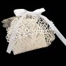 Бонбоньерка для конфет Розочки (белая) фото 1 — CRYSTAL SHOP