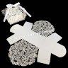 Бонбоньерка для конфет Розочки (белая) фото 2 — CRYSTAL SHOP