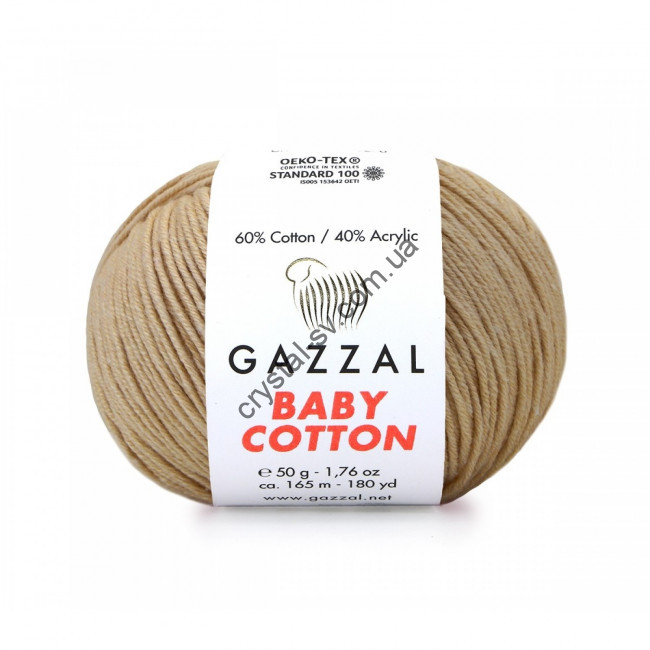 Gazzal Baby Cotton (Газзал беби коттон) цвет 3424 — CRYSTAL SHOP