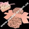 Бонбоньерка для конфет Бабочки (розовая) фото 2 — CRYSTAL SHOP