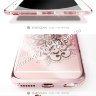 Чехол iphone 6 6s Силикон Secret Garden Flower GOLD фото 4 — CRYSTAL SHOP