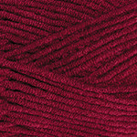 YarnArt Jeans PLUS (ЯрнАрт Джинс Плюс) цвет 66 бордовый — CRYSTAL SHOP