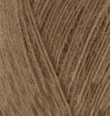 Пряжа Alize Angora Gold (Ализе ангора голд) цвет 466 темно-бежевый — CRYSTAL SHOP