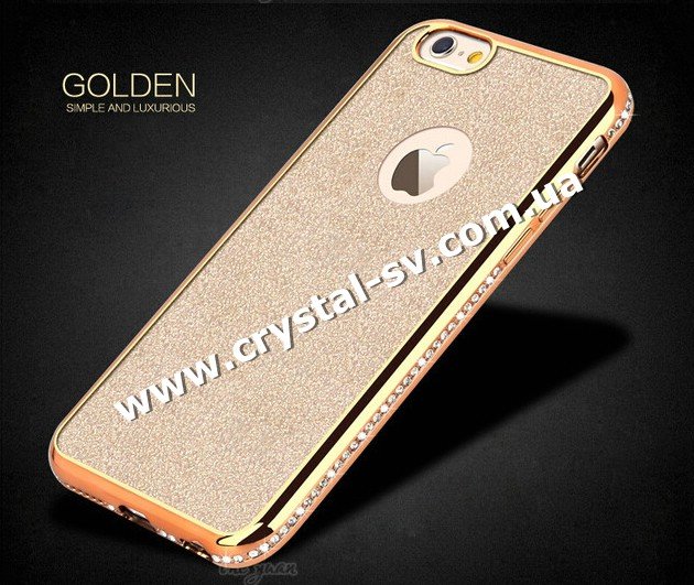 Чехол iphone 6 6s GOLDEN sumple and Luxurious GOLD — CRYSTAL SHOP