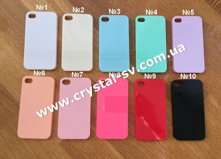 красивый чехол для телефона айфон 4 4с купить CANDY color — CRYSTAL SHOP