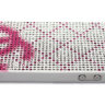 Чехол для Apple iPhone 5/5s стразами Rhinestone Bling Diamond CHANEL logo White фото 5 — CRYSTAL SHOP