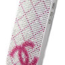 Чехол для Apple iPhone 5/5s стразами Rhinestone Bling Diamond CHANEL logo White фото 2 — CRYSTAL SHOP