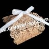 Бонбоньерка для конфет Розочки (бежевая) фото 1 &mdash; CRYSTAL SHOP