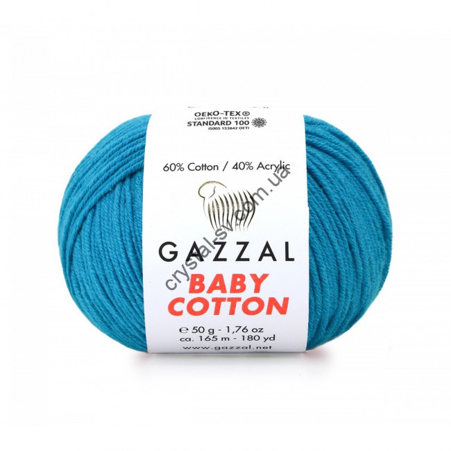 Gazzal Baby Cotton (Газзал беби коттон) цвет 3428 — CRYSTAL SHOP