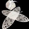 Бонбоньерка для конфет Ажурные Розы (белая) фото 2 — CRYSTAL SHOP
