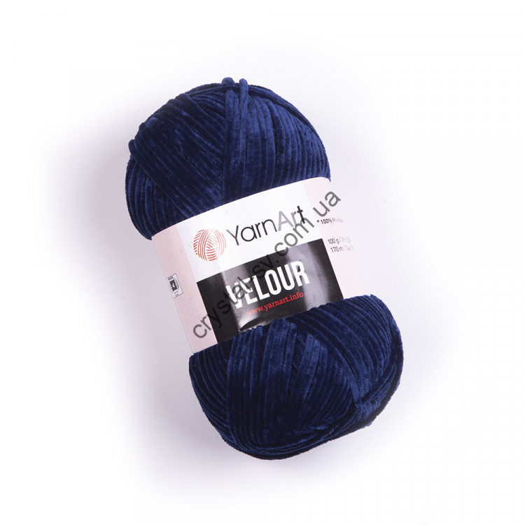 YarnArt Velur (Ярнарт велюр) тонкий цвет 848 — CRYSTAL SHOP