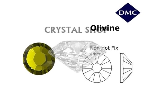 Стразы DMC non Hot Fix Olivine ss3 (1,3 мм) фото 1 — CRYSTAL SHOP