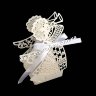 Бонбоньерка для конфет Ангелочек (белая) фото 1 — CRYSTAL SHOP