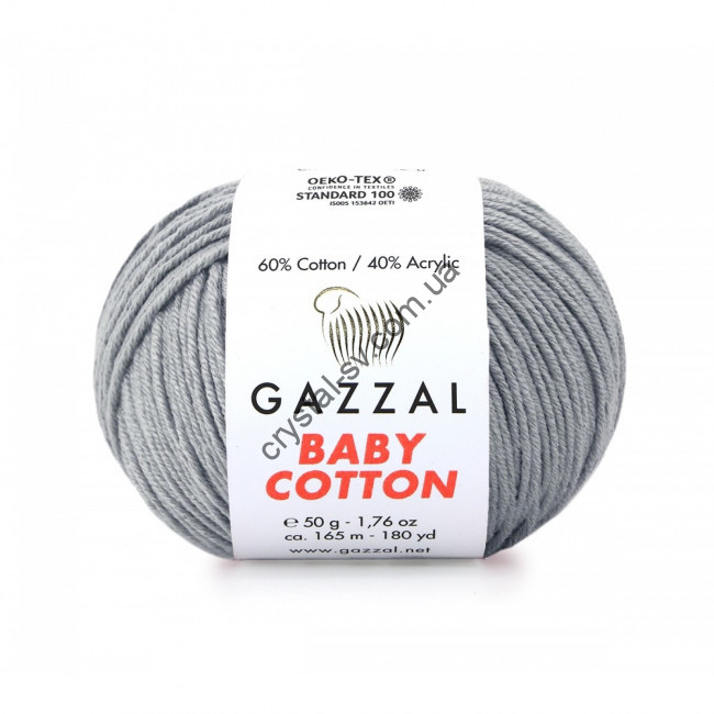 Gazzal Baby Cotton (Газзал беби коттон) цвет 3430 — CRYSTAL SHOP