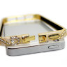 Бампер для iphone 5/5s Diamond LUXURY national style GOLD фото 3 — CRYSTAL SHOP