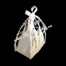 Бонбоньерка для конфет Wedding Forever LOVE (белая) фото 2 — CRYSTAL SHOP