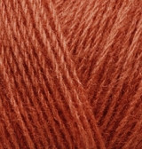 Пряжа Alize Angora Gold (Ализе ангора голд) цвет 36 терракот — CRYSTAL SHOP