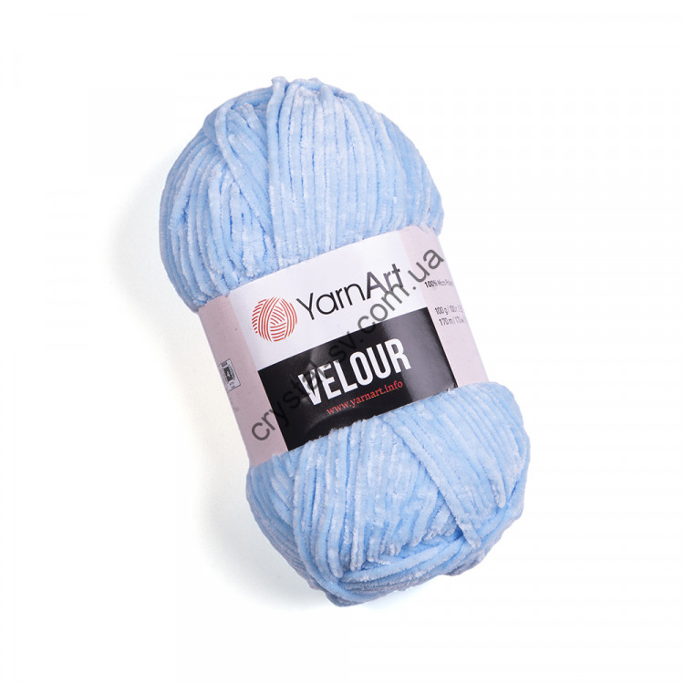YarnArt Velur (Ярнарт велюр) тонкий цвет 851 — CRYSTAL SHOP