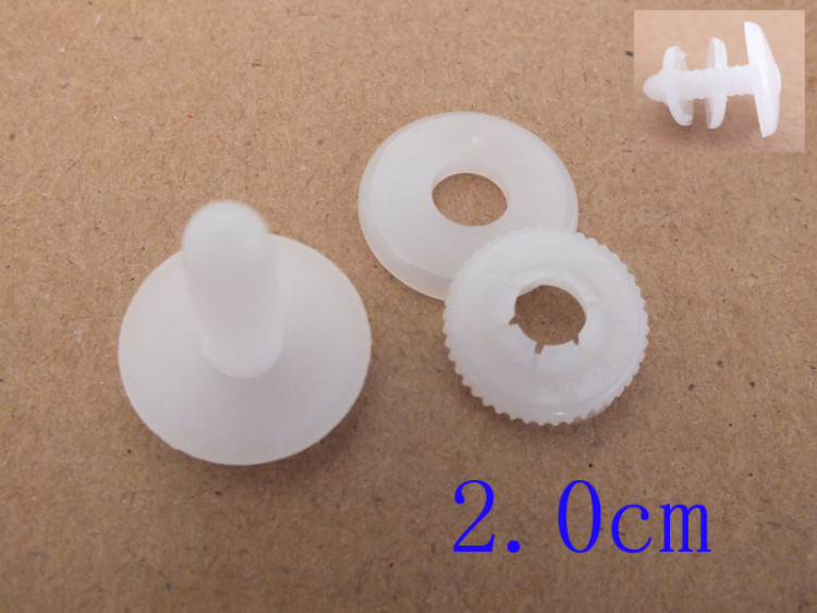 Суставы для игрушек. Размер 20 мм (комплект из 3х частей) — CRYSTAL SHOP