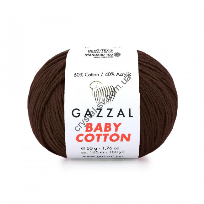 Gazzal Baby Cotton (Газзал беби коттон) цвет 3436 — CRYSTAL SHOP